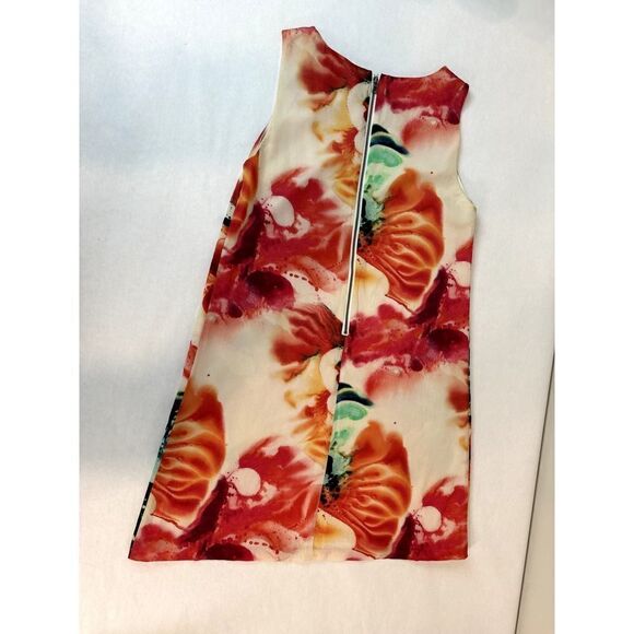 Alice & Olivia Dress Silk Shift Spring Floral Summer Cottagecore - Size XS - Picture 8 of 8